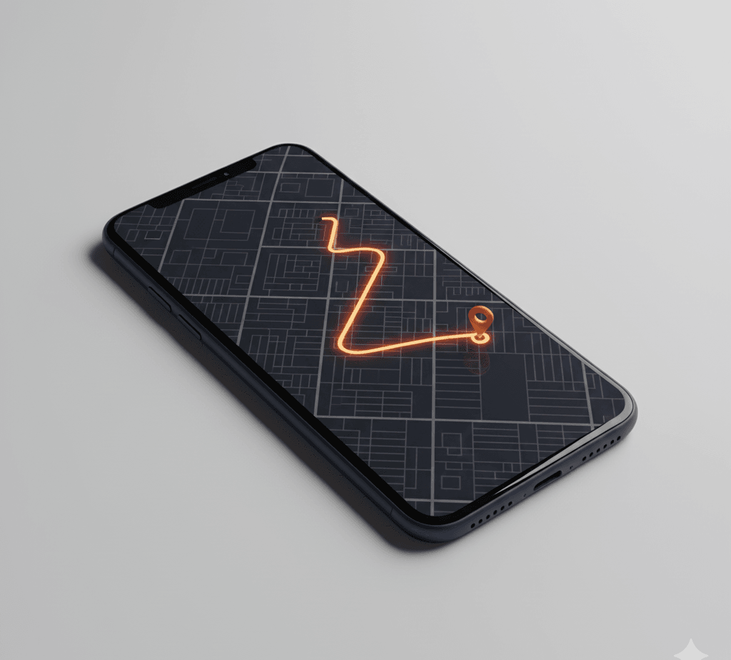 GPS Route Recording